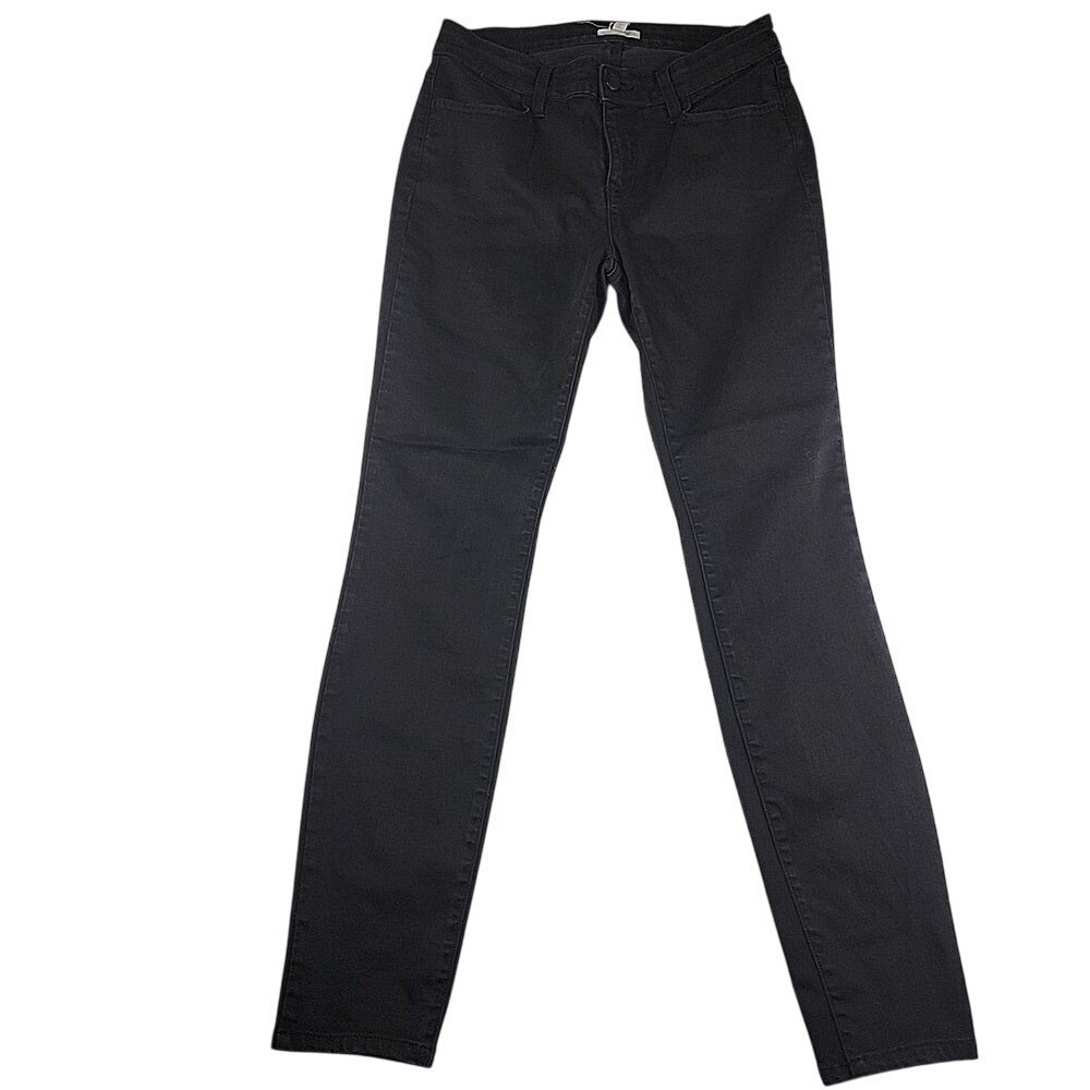 Eileen Fisher Organic Cotton Skinny Jeans Women's Sz 10 Black